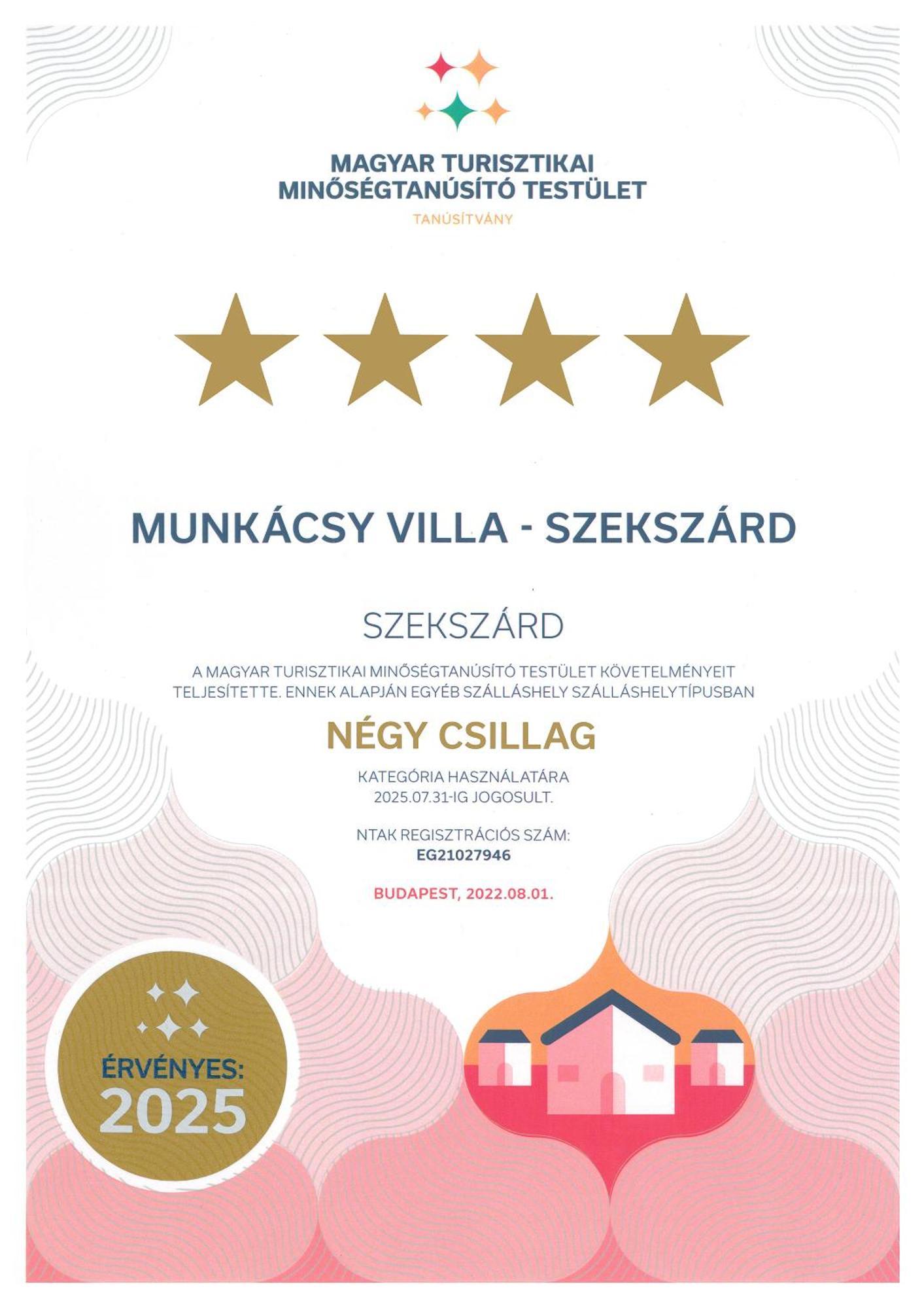 Munkacsy Villa - Szekszárd المظهر الخارجي الصورة